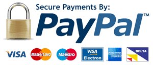 secure payments by PayPal